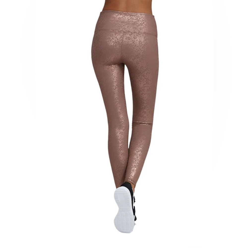 NOLI Shimmering Rose Gold Gloss Leggings - Picture 5 of 9